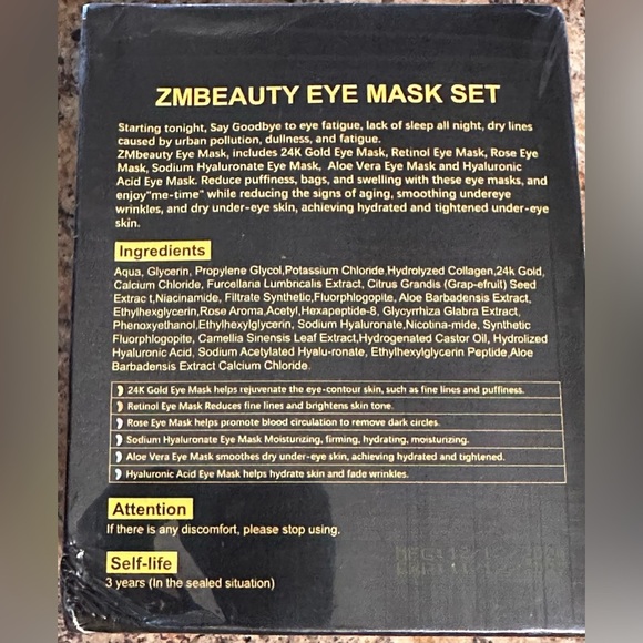 Under Eye Patches Natural Formula For Dark Circles And Puffiness 36 Pairs - Picture 7 of 9